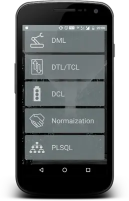 SQL Plus Master - Oracle DBMS Tutorial android App screenshot 4